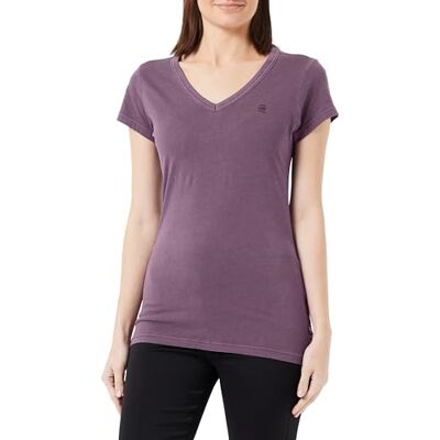 G-STAR RAW Damer Eyben Slim Top Over Dyed, Lila (Lt Maze Gd D21314-b059-g217), XS G-STAR RAW Damer Eyben Slim Top Over Dyed, Lila (Lt Maze Gd D21314-b059-g217), XS