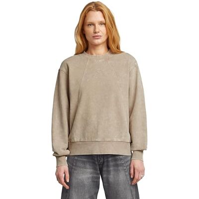 G-STAR 8719965012981 tvättad en linje Script sw wmn, Beige (Dk Brick Smokey Gd D27173-d969-h714), XL G-STAR 8719965012981 tvättad en linje Script sw wmn, Beige (Dk Brick Smokey Gd D27173-d969-h714), XL
