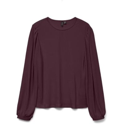 VERO MODA Vmclara Ls Top JRS Ga Bf, Vinprovning, M VERO MODA Vmclara Ls Top JRS Ga Bf, Vinprovning, M