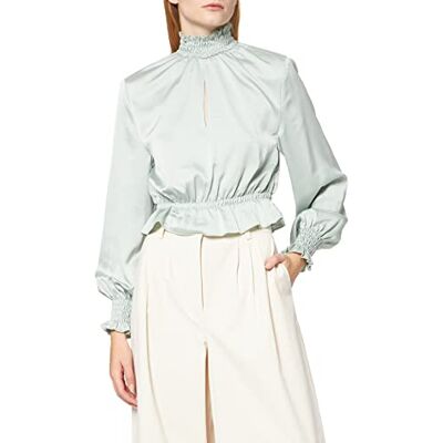 NA-KD dam Vadderad Axelblus Blus NA-KD dam Vadderad Axelblus Blus