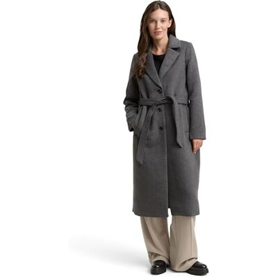 TOM TAILOR dam 1047524 kappa, 38422 dark anthra melange XXL, 38422 – Mörk ant-melerad, XXL TOM TAILOR dam 1047524 kappa, 38422 dark anthra melange XXL, 38422 – Mörk ant-melerad, XXL