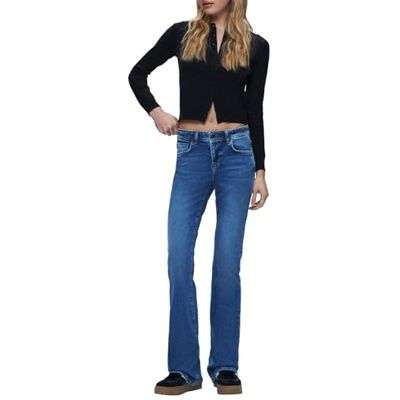 LTB Jeans Juliana damjeans i blått låg midja tillverkad av bomullsblandning, storlek 28, 36, blå, 28W / 36L LTB Jeans Juliana damjeans i blått låg midja tillverkad av bomullsblandning, storlek 28, 36, blå, 28W / 36L