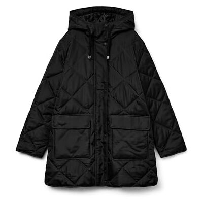 VERO MODA Vmmillie Tessa Coat Noos, svart, M VERO MODA Vmmillie Tessa Coat Noos, svart, M