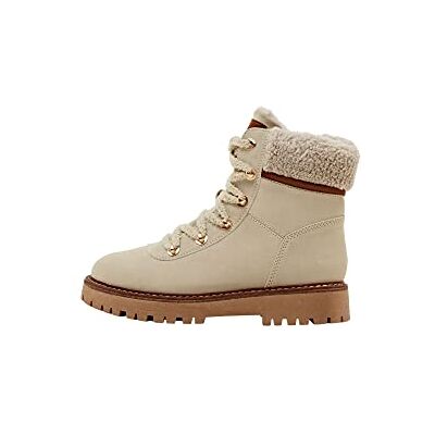 ESPRIT Moderiktiga damer dam Snörstövlar Modern, 110 Off White, 40 EU ESPRIT Moderiktiga damer dam Snörstövlar Modern, 110 Off White, 40 EU