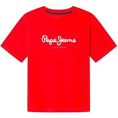Pepe Jeans pojke ny konst t-shirt, röd (kunglig röd) 12 Pepe Jeans pojke ny konst t-shirt, röd (kunglig röd) 12