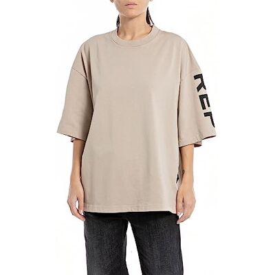 Replay 3/4-ärmar dam, 803 Light Taupe, L Replay 3/4-ärmar dam, 803 Light Taupe, L
