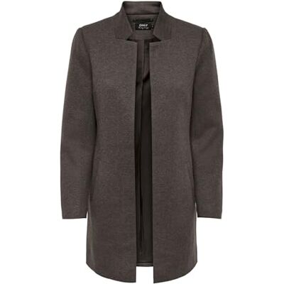 ONLY Dam Onlsoho Coatigan OTW Noos Blazer, Hot Fudge Melange, M ONLY Dam Onlsoho Coatigan OTW Noos Blazer, Hot Fudge Melange, M