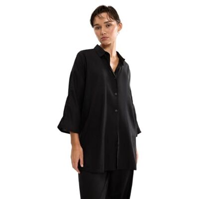 Triumph Sommarkläder Boyfriend Shirt 01, svart, 40 dam Triumph Sommarkläder Boyfriend Shirt 01, svart, 40 dam