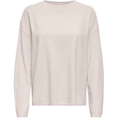 ONLY Onlloyal Amalio Life Ls O-Neck Pull KNT, Moonbeam, XXL ONLY Onlloyal Amalio Life Ls O-Neck Pull KNT, Moonbeam, XXL