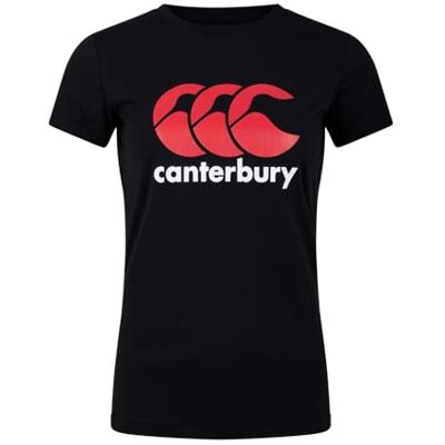 Canterbury T-shirt för kvinnor Svart 18 Canterbury T-shirt för kvinnor Svart 18