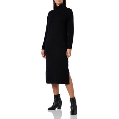 NALLY Stickad damklänning, 10420161-NA02, svart, M/L, svart, M/L NALLY Stickad damklänning, 10420161-NA02, svart, M/L, svart, M/L