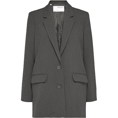 SELECTED FEMME SLFRITA LS Relaxed Blazer DGM NOOS, Mörkgrå melange, 38 SELECTED FEMME SLFRITA LS Relaxed Blazer DGM NOOS, Mörkgrå melange, 38