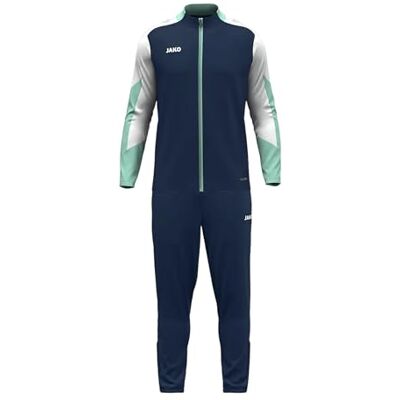 JAKO Unisex polyesterdräkt Dynamisk, marinblå/vit/mynta, S JAKO Unisex polyesterdräkt Dynamisk, marinblå/vit/mynta, S