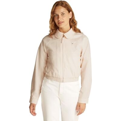 Tommy Jeans Kvinnor TJW BOMULL JACKA EXT Andra Jackor, Vit, XS, Vit (uråldrigt vit), XS Tommy Jeans Kvinnor TJW BOMULL JACKA EXT Andra Jackor, Vit, XS, Vit (uråldrigt vit), XS