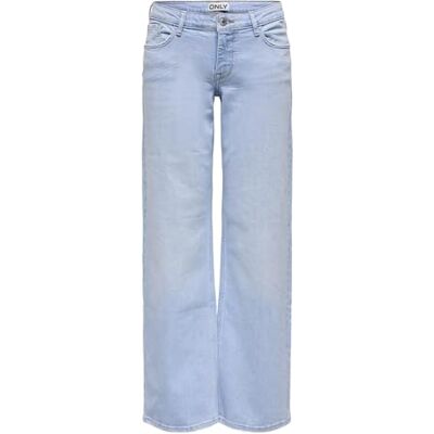 ONLY Onljudy-O Lw Wide ben DNM Tai565 Noos, Special ljus blå denim, L ONLY Onljudy-O Lw Wide ben DNM Tai565 Noos, Special ljus blå denim, L