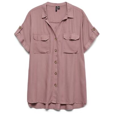 VERO MODA VMBUMPY S/S Shirt WVN GA NOOS, Nostalgi ros, XS VERO MODA VMBUMPY S/S Shirt WVN GA NOOS, Nostalgi ros, XS