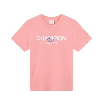 Champion Women-Graphic Crewneck T-shirt, rosa, XL dam Champion Women-Graphic Crewneck T-shirt, rosa, XL dam