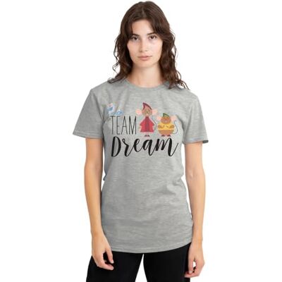 Cinderella Askungen team dröm med Jaq och Gus dam t-shirt, atletisk ljung, XX-Large, Atletisk Heather, XXL Cinderella Askungen team dröm med Jaq och Gus dam t-shirt, atletisk ljung, XX-Large, Atletisk Heather, XXL