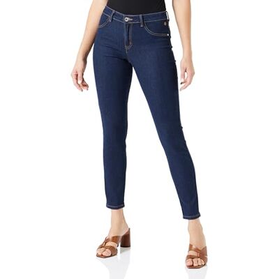 Cream dam Jeans Kvinnors Jeggings Jeans Beskuren Längd Smal Passform Mellanhög Midja Denim Cream dam Jeans Kvinnors Jeggings Jeans Beskuren Längd Smal Passform Mellanhög Midja Denim