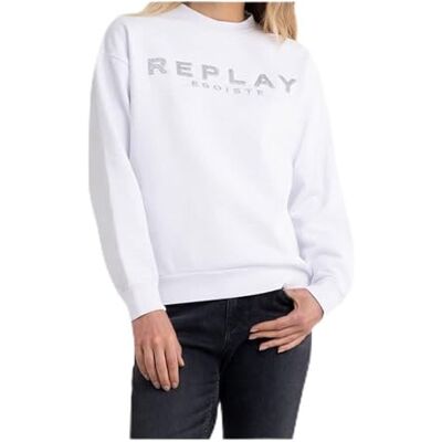 ESPRIT Replay Damtröja, 1 vitt, XL ESPRIT Replay Damtröja, 1 vitt, XL