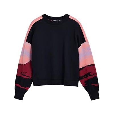 Desigual REPRIS_Sweat_Karla, 2000 Svart, S, svart, S Desigual REPRIS_Sweat_Karla, 2000 Svart, S, svart, S