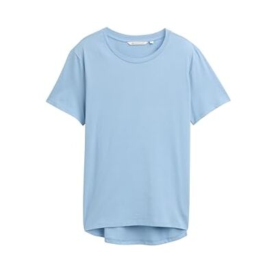 TOM TAILOR Denim 1048332 T-tröja, 38246-Glaciärblå, L dam, 38246 Glaciärblå, L TOM TAILOR Denim 1048332 T-tröja, 38246-Glaciärblå, L dam, 38246 Glaciärblå, L