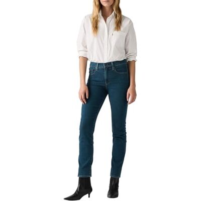 Levi's dam Jeans 724 High Rise Straight, torn ball gown, 30W / 32L Levi's dam Jeans 724 High Rise Straight, torn ball gown, 30W / 32L