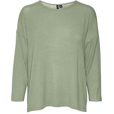 VERO MODA Dam VMALMA 3/4 JRS topp, Reseda, M, Reseda, M VERO MODA Dam VMALMA 3/4 JRS topp, Reseda, M, Reseda, M