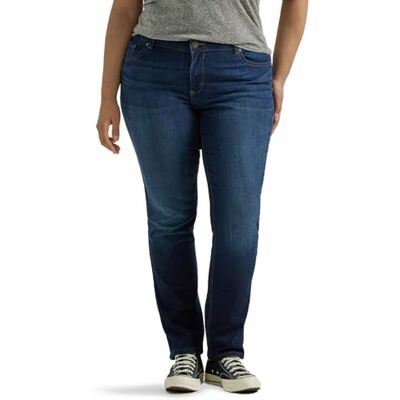 Lee kvinnor normal passform rak ben jeans Lee kvinnor normal passform rak ben jeans
