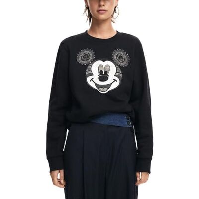 Desigual SW_Musse Yeah!, 2000, M, svart, M Desigual SW_Musse Yeah!, 2000, M, svart, M