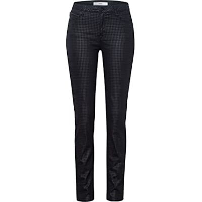 Brax Dam stil Shakira jeans, Ren svart, 25W x 32L Brax Dam stil Shakira jeans, Ren svart, 25W x 32L