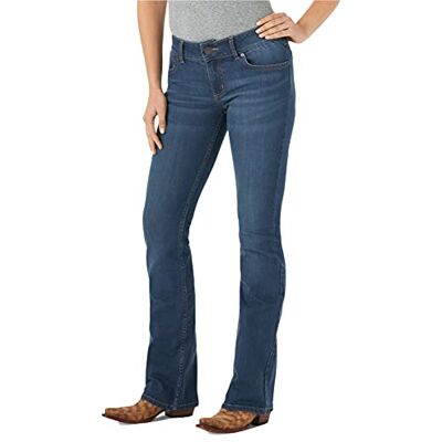Wrangler flickors western stretch stövel skuren jeans, Kora, 5-34 Wrangler flickors western stretch stövel skuren jeans, Kora, 5-34