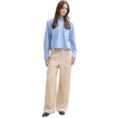 TOM TAILOR Denim 1045994 breda ben byxor dam, 14460 – Light Breeze, XXL TOM TAILOR Denim 1045994 breda ben byxor dam, 14460 – Light Breeze, XXL