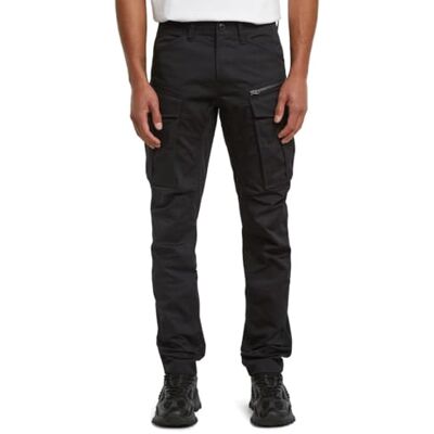 G-STAR RAW G-STAR Rovic Zip 3D Regular Tapered Byxor, Svart (Dk Black D02190-e064-6484), 40W / 36L G-STAR RAW G-STAR Rovic Zip 3D Regular Tapered Byxor, Svart (Dk Black D02190-e064-6484), 40W / 36L