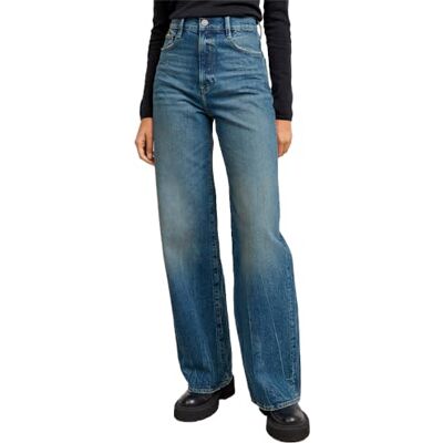 G-STAR Deck 2.0 High Loose Jeans, Blå (Faded Blue Marble D23591-d434-g723), 29W x 34L G-STAR Deck 2.0 High Loose Jeans, Blå (Faded Blue Marble D23591-d434-g723), 29W x 34L