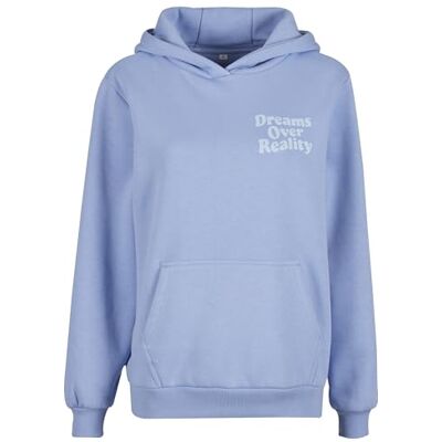 Tee Dreams Over Reality dam fluffig huva, Powderblue, 3XL Tee Dreams Over Reality dam fluffig huva, Powderblue, 3XL