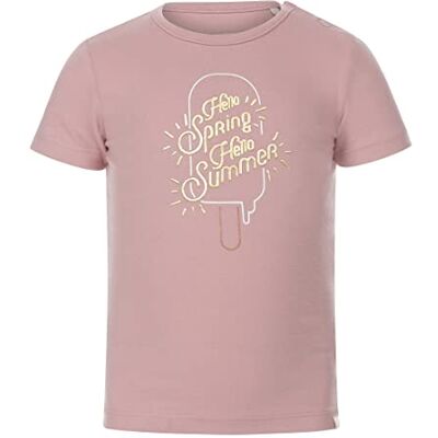 Koko Noko Rosa T-shirt för flickor, Dammig rosa, 128 cm Koko Noko Rosa T-shirt för flickor, Dammig rosa, 128 cm