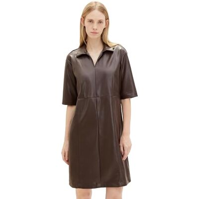 TOM TAILOR Damklänning, 13048 – Brushwood Brown, 42 TOM TAILOR Damklänning, 13048 – Brushwood Brown, 42