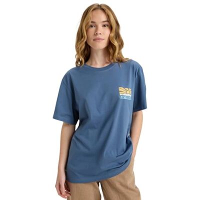 Roxy Kortärmad T-shirt HANGLOOSE Poster Blå XXS Roxy Kortärmad T-shirt HANGLOOSE Poster Blå XXS
