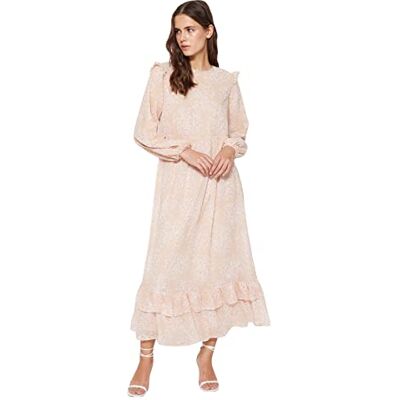 Trendyol Damklänning, rosa, A-linjeformad klänning, Ljusrosa, 38 Trendyol Damklänning, rosa, A-linjeformad klänning, Ljusrosa, 38