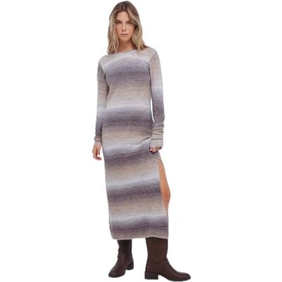 Springfield dam Space Dye Ls Midi Dress DRESS Springfield dam Space Dye Ls Midi Dress DRESS