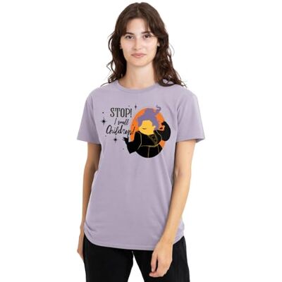 Disney Hocus pocus stopp! Jag luktar barn! med Mary Sanderson dam t-shirt, lavendel, medium, Lavendel, M Disney Hocus pocus stopp! Jag luktar barn! med Mary Sanderson dam t-shirt, lavendel, medium, Lavendel, M