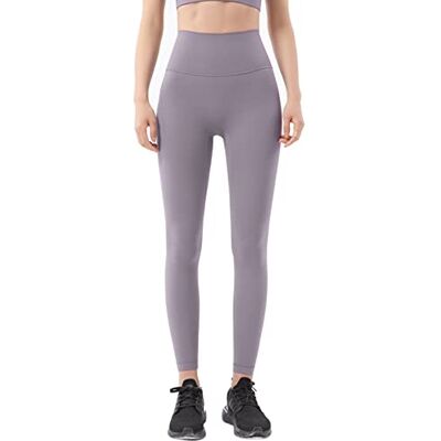 CM-Kid Dam hög elastisk hög midja leggings bomull gym yogabyxor 4# grå, M, 4# Grå, M CM-Kid Dam hög elastisk hög midja leggings bomull gym yogabyxor 4# grå, M, 4# Grå, M