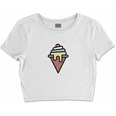 Bona Basics , Digital tryckt basic t-shirt för damer,% 100 bomull, vit, ledig, damtoppar, storlek: XL, Vit, XL Kort Bona Basics , Digital tryckt basic t-shirt för damer,% 100 bomull, vit, ledig, damtoppar, storlek: XL, Vit, XL Kort