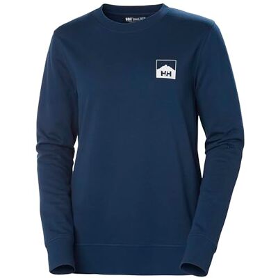 Helly Hansen W Nord grafisk tröja XS Ocean Helly Hansen W Nord grafisk tröja XS Ocean