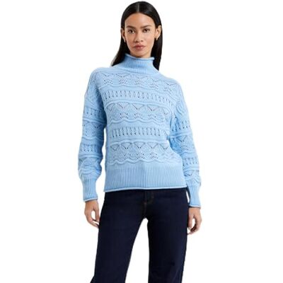 French Connection dam Linney Stitch Ls High Nk Jumpr Tröja French Connection dam Linney Stitch Ls High Nk Jumpr Tröja