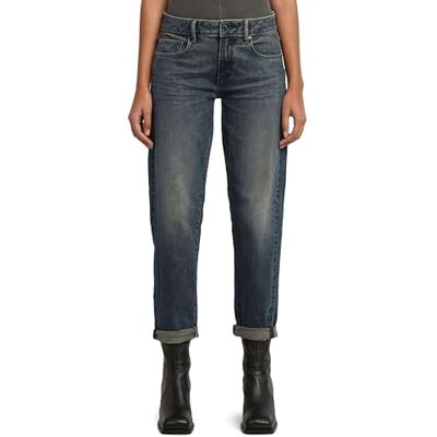 G-STAR RAW G-STAR Kate Boyfriend Jeans för kvinnor, Blå (Antic Sand Blast D15264-d775-g803), 26W / 34L G-STAR RAW G-STAR Kate Boyfriend Jeans för kvinnor, Blå (Antic Sand Blast D15264-d775-g803), 26W / 34L