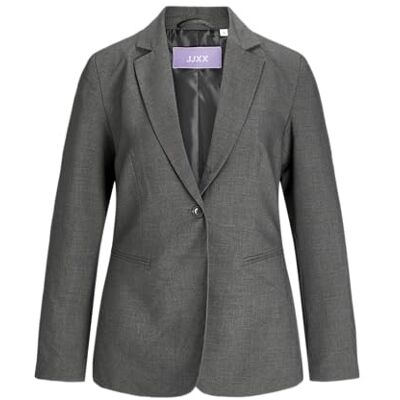 JJXX JXELLIS MIA Blazer TLR NOOS, Mörkgrå melange, XL JJXX JXELLIS MIA Blazer TLR NOOS, Mörkgrå melange, XL
