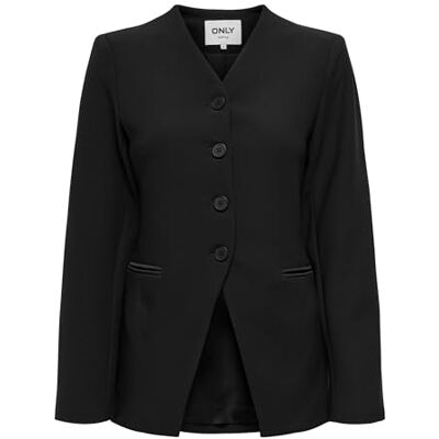 ONLY Onllamina Life L/S Fit Blazer TLR, svart, 42 ONLY Onllamina Life L/S Fit Blazer TLR, svart, 42