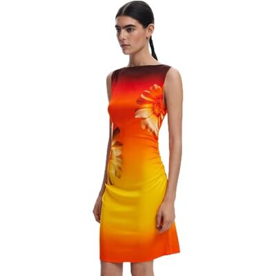 Desigual Vest_Biarritz, 7002 Orange, M, Apelsin, M Desigual Vest_Biarritz, 7002 Orange, M, Apelsin, M